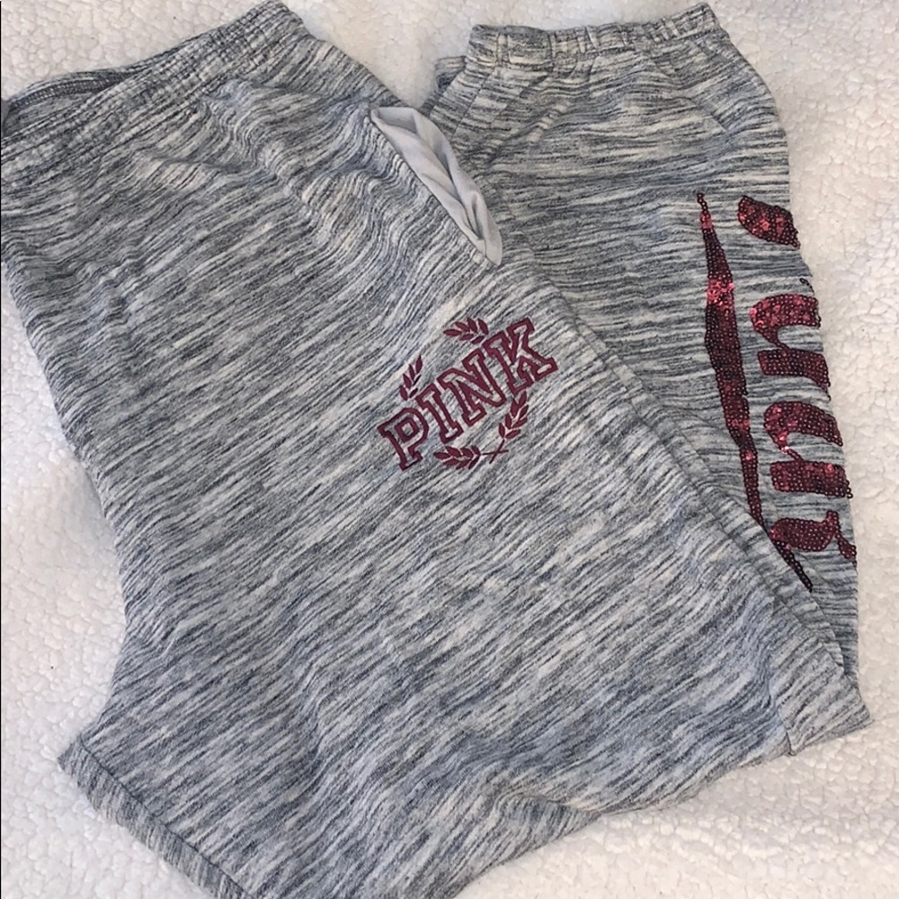 VS PINK Bling Campus Pants